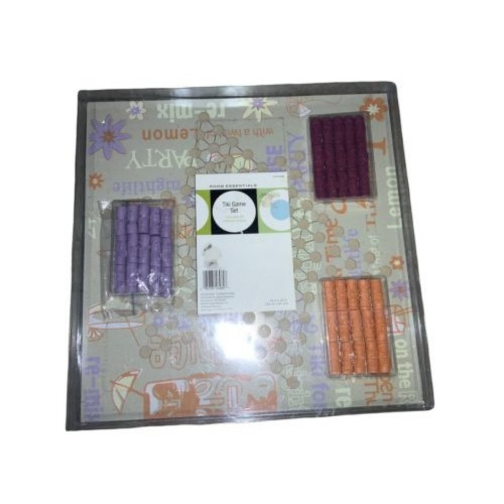 Room Essentials Tiki Game Chinese Checkers Set